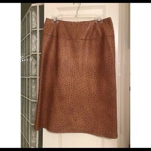 Genuine Ostrich Leather Skirt - Size 8